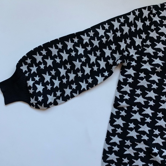 Parker Beven Silver Star Black Sweater - Picture 3 of 6